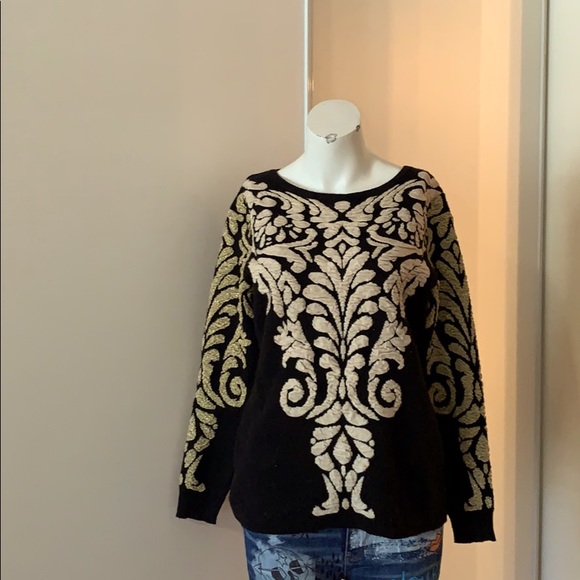 Spanner sweater with gold details on sleeves - Picture 1 of 5